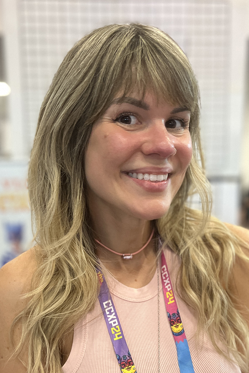 Dani Smith-Fischer na CCXP 2024