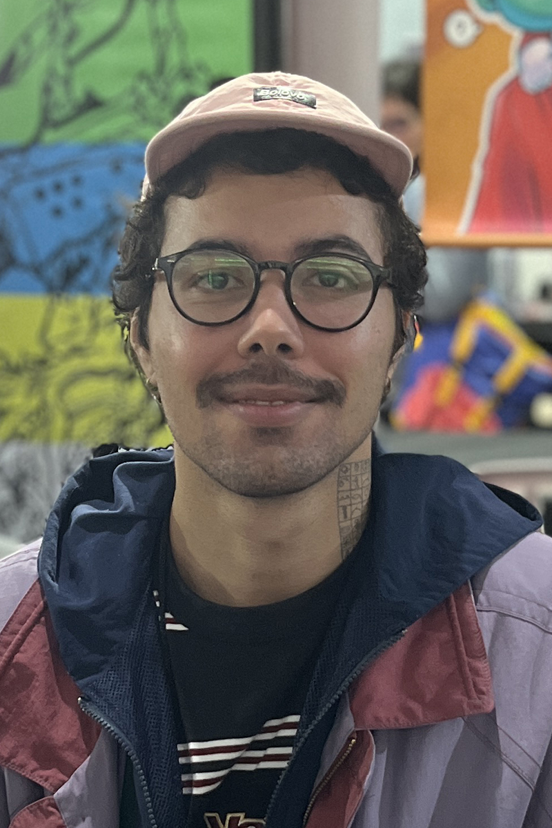Daniel Bretas na Bienal de Quadrinhos de Curitiba 2023
