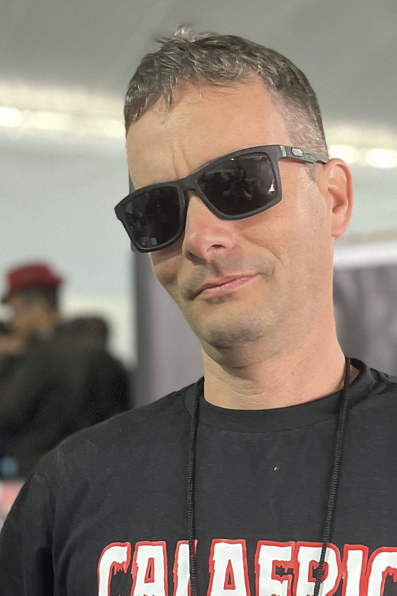 Daniel Saks na Bienal de Quadrinhos de Curitiba 2023