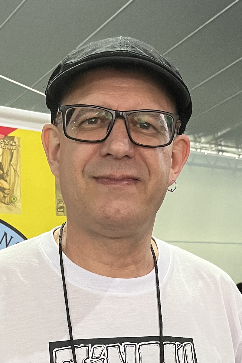 Denilson Rosa dos Reis na Bienal de Quadrinhos de Curitiba 2023