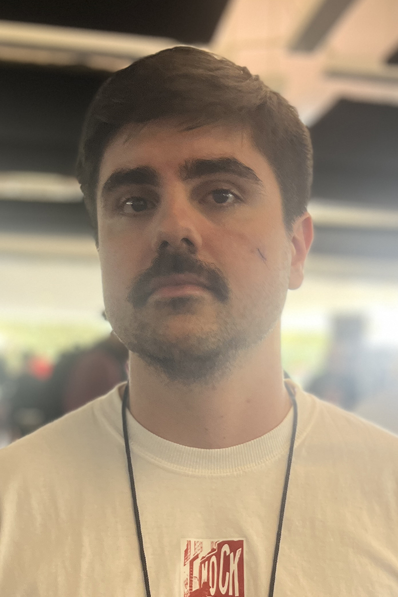 Djeison Hoerlle na Bienal de Quadrinhos de Curitiba 2025