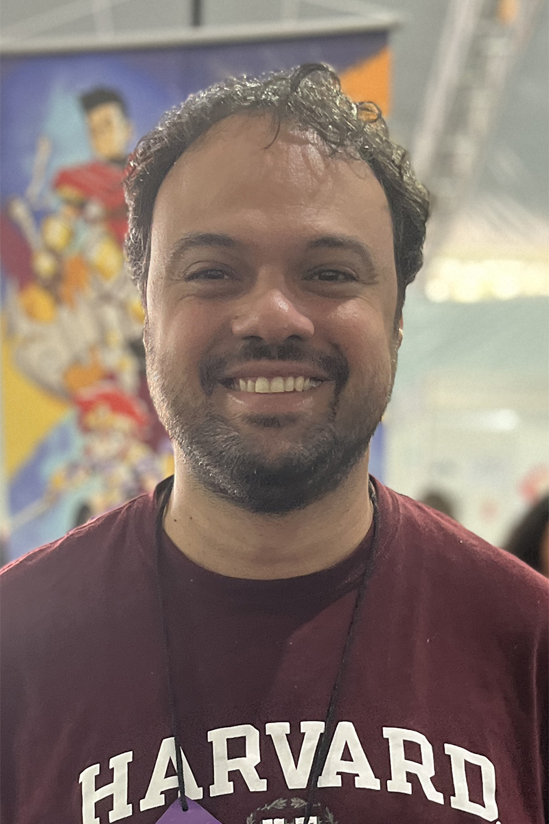 Eduardo Capelo na Bienal de Quadrinhos de Curitiba 2023