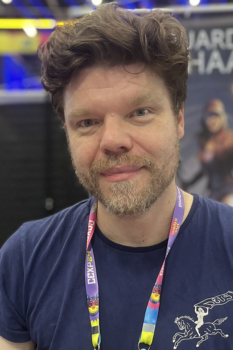 Eduardo Schaal na CCXP 2024