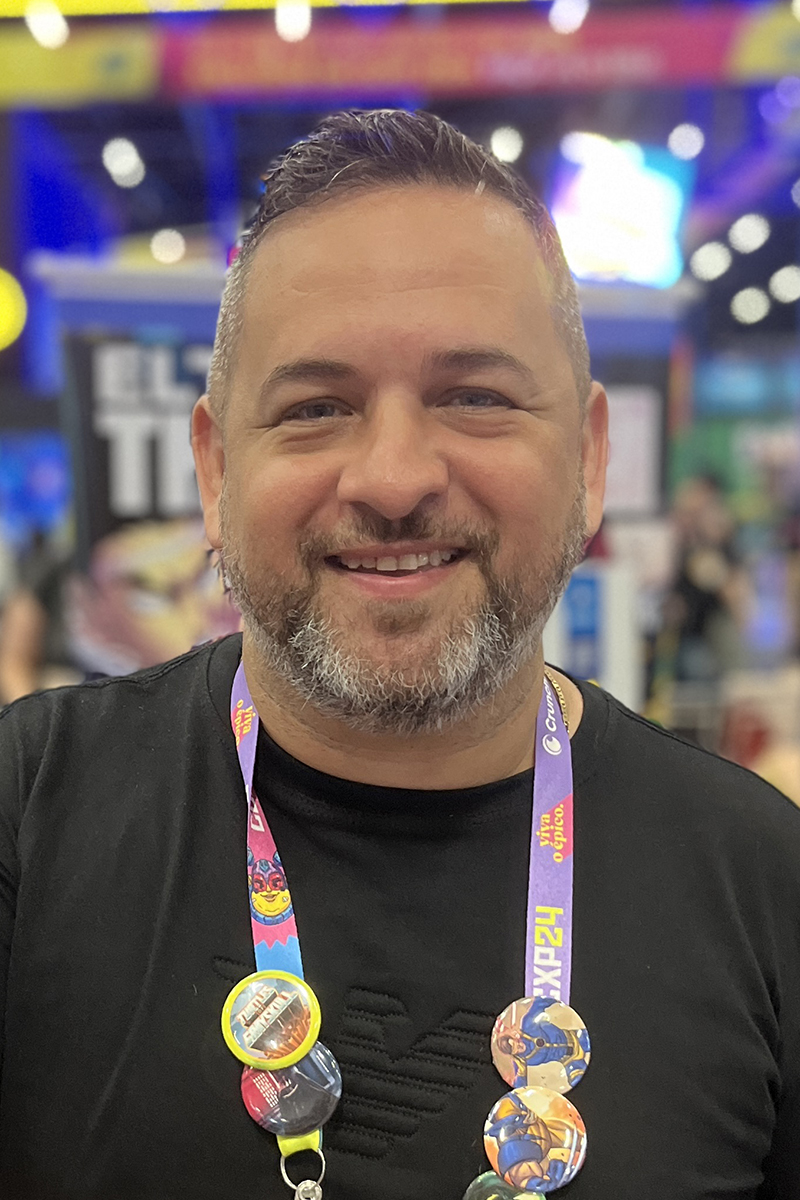 Elton Thomasi na CCXP 2024