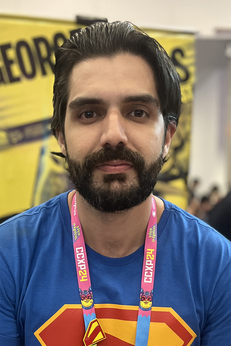 George Quadros na CCXP 2024