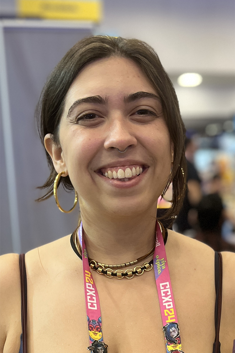 Janis Ierullo na CCXP 2024