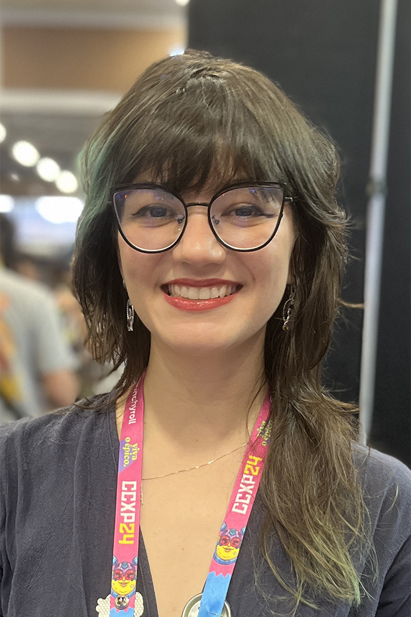 Letícia Silveira na CCXP 2024