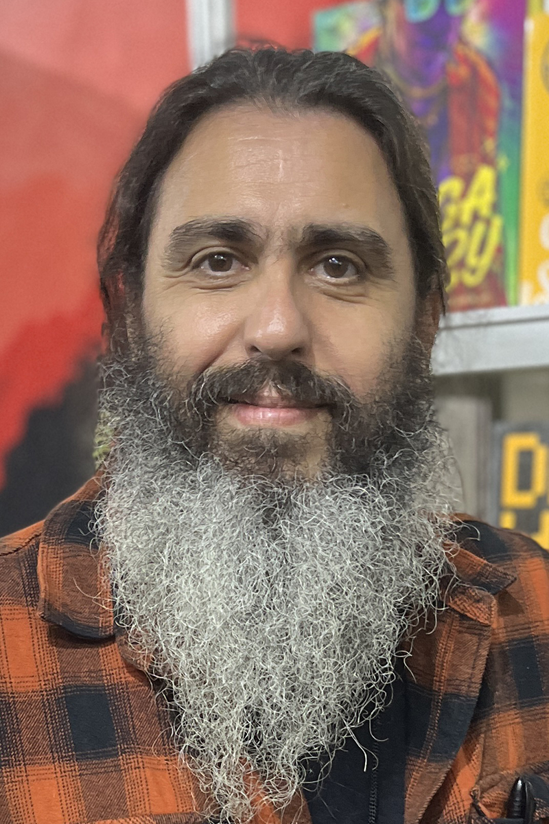 S. Lobo na Bienal de Quadrinhos de Curitiba 2023