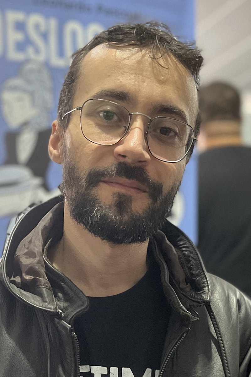 Sergio Chaves na Bienal de Quadrinhos de Curitiba 2023
