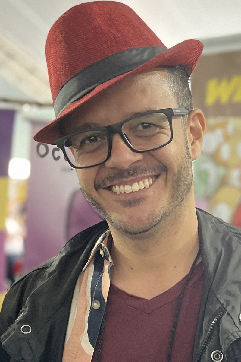 Wesley Samp na Bienal de Quadrinhos de Curitiba 2023