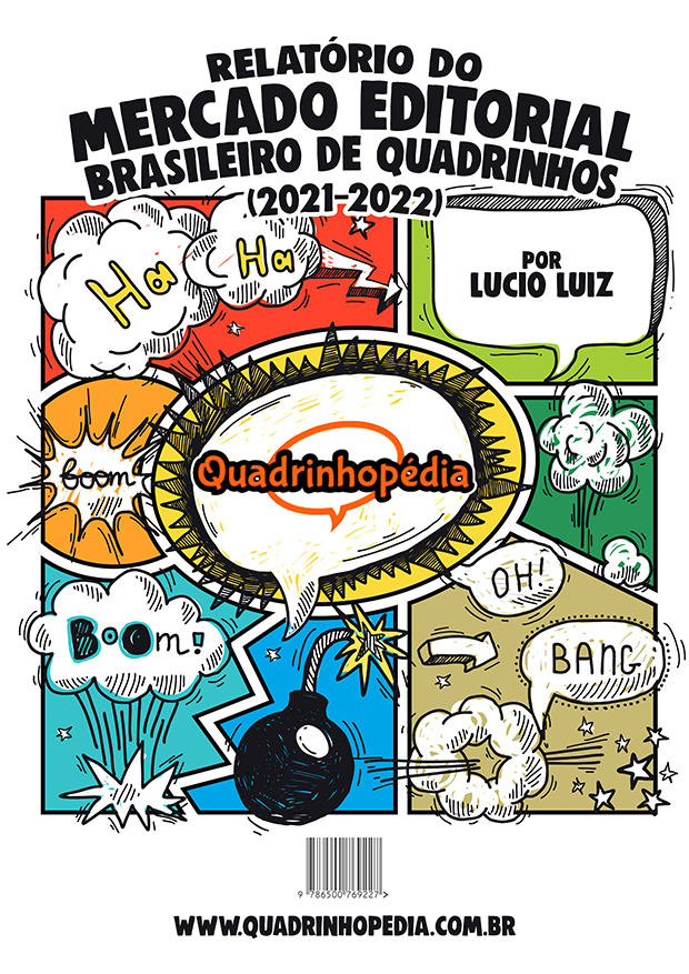 Relatório Quadrinhopédia do mercado editorial brasileiro de quadrinhos